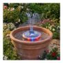 SFIXX Rechargeable Fountain & Light Show with Remote