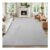 SHACOS Silver Grey Washable Rug 200×300 Cm Anti-Slip Soft