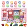 SHEBEEDO 12 Pcs Natural Lip Balm Set, 6 Fruity Flavours (£3.79 S&S)
