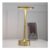 SHEMEI Cordless Rechargeable Bedside Table Lamp, Touch Dimmable, 3 Colors