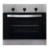 SIA SO111SS 60cm Stainless Steel Built in Single Electric True Fan Oven