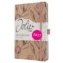 SIGEL Weekly planner 2027-1 year A5 – Magnolia Dreams / Dancing Leaves hardcover 80 gsm – FSC-certified