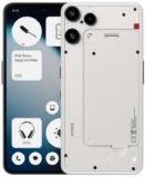 SIM Free Nothing Phone (3a) Lite 5G 128GB AI Phone – White Plus 100gb Voxi Sim – Free C&C