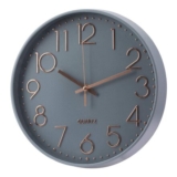 SIN&MI Wall Clock Battery Operated Silent Non-Ticking Wall Clock