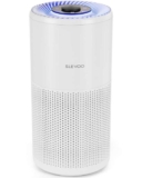 SLEVOO Air Purifier, room up to 1015 ft² , Allergies Pet Hair, 3-in-1 Filter hepa, Ultra Quiet 24dB, Smoke. Sold by Topire /FBA