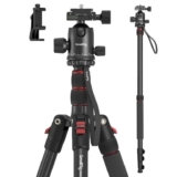 SMALLRIG 72 Aluminum Camera Tripod, Lightweight Tripod & Monopod with Ball Head Prime Deal Sold by SmallRig Direct FBA