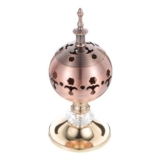 SOIMISS Wrought Iron Incense Burner Candle Stand with Base