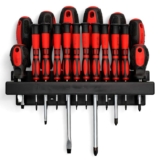 SOL 18pcs Screwdriver Set Includes Flathead and Phillips Screwdrivers Sold and fulfilled by Money Cruncher