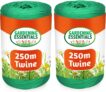SOL 2pk Green Garden Twine 250m – Heavy Duty Weather Resistant String
