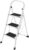 SONGMICS 3-Step Ladder, Folding Step Ladder, Safety, Holds up to 150KG