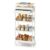 SONGMICS 4-Tier Storage Trolley on Wheels, (3 Tier 16.99)