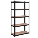 SONGMICS 5-Tier Shelving Unit, Boltless Assembly, 875 kg Load Capacity Steel MDF Shelving Unit for Storage