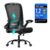 SONGMICS Ergonomic Office Desk Chair with Mesh Back, Adjustable Lumbar Support Cushion, Rocking Function