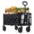 SONGMICS Festival Trolley on Wheels, 90 L Foldable Camping Cart – Sold & Shipped by SONGMICS HOME UK