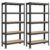 SONGMICS GLR030B22 Set of 2 Shelving Units with 5 Shelves, Steel