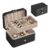 SONGMICS Jewellery Box, 2-Layer Travel Case