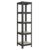 SONGMICS Shelving Unit, 37 x 37 x 150 cm, 400 kg Load Capacity (80 kg per Shelf), Industrial