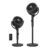 SONGMICS Standing Fan for Bedroom, 20 dB Quiet Pedestal Fan with Remote, Cooling Air Circulator, 120135 Oscillating, 15 Speeds