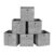SONGMICS Storage Boxes, Set of 6 Non-Woven Fabric Box with Handle