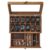 SONGMICS Watch Box with 12 Slots, 2-Tier Wood Watch Case with Large Glass Lid, Watch Pillows, Sold by SONGMICS HOME UK (FBA)