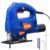 SORAKO 600W Corded Electric Jigsaw for Wood & Metal – 800-3000SPM with 6 Speeds 3 Orbital Settings 45 Bevel