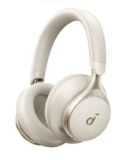 SOUNDCORE Space One Wireless Bluetooth Noise-Cancelling Headphones – Cream – Free C&C