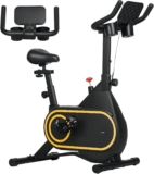 SPORTNOW Exercise Bike Magnetic Indoor Cycling Bike 264lbs Weight Capacity