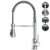 SREWOHS PRO Kitchen Sink Mixer Tap with Pull Out Spray Head, 360 Swivel Spout, 4 Modes
