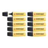 STABILO BOSS ORIGINAL Pastel – Highlighter – Pack of 10 – Milky Yellow