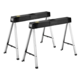 STANLEY Folding Metal Sawhorse (Pair)