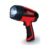 STATUS LED Rechargeable Torch – Red & Black