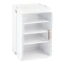 SUNNYNEST Kitchen Coffee Cup Storage Rack White