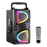 SUPNIU Bluetooth Speaker 60W Peak, Portable Party Boombox Deep Bass