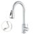 SURFOU Kitchen Tap Mixer with Pull-Out Spray 3 Water Modes, 360 Swivel Spout