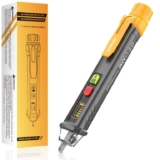 SURFOU Voltage Tester Pen, Dual-Range AC 12v/48v1000v Non Contact Detector with NCV, LED Light