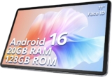 SVITOO Android 16 Tablet 11 Inch with Gemini AI, 20GB RAM 128GB ROM, 90Hz IPS Display, Fast T7250 Octa-Core, 8800mAh, 13MP8MP Camera, Widevine L1, 5G WiFi, GPS, Case Included Gray