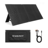 SWAREY 60W Portable Foldable Solar Panel with USB-a and USB-C