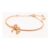 SWAROVSKI Rose Gold Tone Hyperbola Bangle
