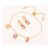 SWAROVSKI Two Piece Rose Gold Plated Chroma Jewellery Set
