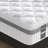 SZsuilong 6ft Super King Mattress, 11 inch Hybrid Super King Size Mattresses Pocket Sprung, 7-Zone Orthpaedic Mattress Medium Firm for Pressure Relief, Vintage Knitted Fabric & Wave Foam(180x200x28cm)