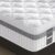 SZsuilong 6ft Super King Mattress, 11 inch Hybrid Super King Size Mattresses Pocket Sprung, 7-Zone Orthpaedic Mattress Medium Firm for Pressure Relief, Vintage Knitted Fabric & Wave Foam(180x200x28cm)