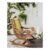 Safavieh Wooden Outdoor Rocking Chair Natural