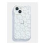 Sage & White Warped Daisy Shock Iphone Case