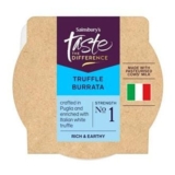 Sainsburys 125g Truffle Burrata Cheese, Taste the Difference