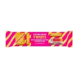 Sainsburys 150g Rhubarb & Custard Cream Twists Biscuits, Limited Edition