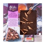 Sainsburys Belgian Chocolate & Salted Caramel Cheesecake, 500g