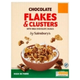 Sainsburys Chocolate Flakes & Clusters with Milk Chocolate Chunks 500g – Nectar Price
