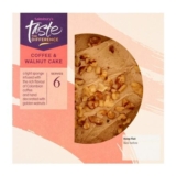 Sainsburys Coffee & Walnut Cake, Taste the Difference 400g