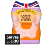 Sainsburys Large Whole Chicken 2.0-2.5kg Nectar Price