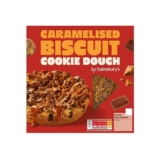 Sainsburys Loaded 335g Caramelised Biscuit Cookie Dough